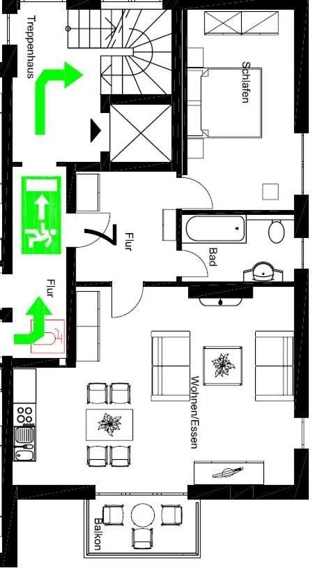 Apartmenthaus Kleiner Falke Binz Eksteriør bilde